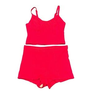 Vintage 90’s Christina Floral Tankini Shorts Bathing Suit